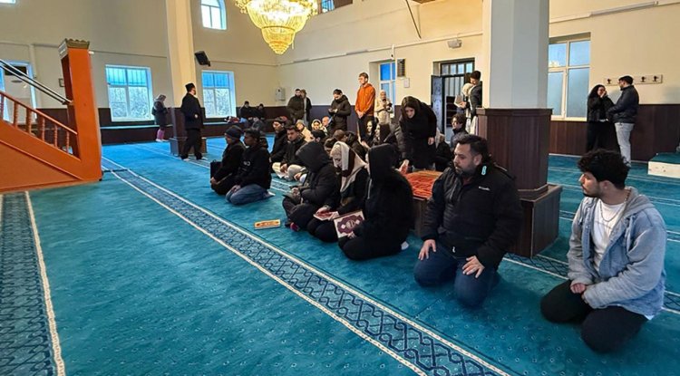 Kilis'te Erasmus Plus projesiyle gençler Türkiye'nin dini yapısını tanıdı