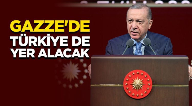 Cumhurbaşkanı Erdoğan: Gazze'deki anlaşmanın uygulamalarını takip edecek görev gücünde Türkiye de yer alacak