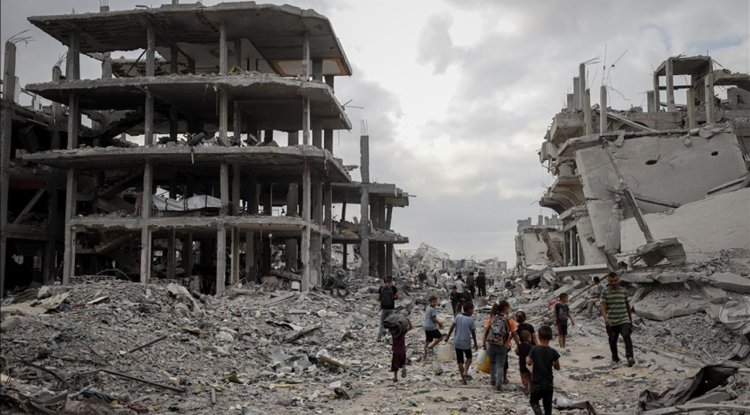 Gazze'deki Sivil Savunma Sözcüsü: Enkaz altındaki 10 binden fazla kişinin cenazesini çıkaracak imkanımız yok