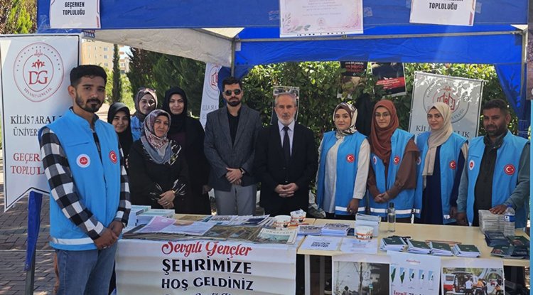 Kilis 7 Aralık Üniversitesi'nde tanıtım standı açıldı