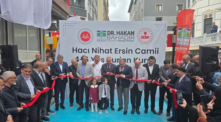 Hacı Nihat Ersin Camii 4-6 Yaş Kur’an Kursu açıldı