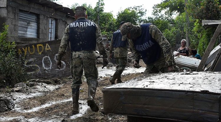 Meksika'da sel felaketinde hayatını kaybedenlerin sayısı 76'ya yükseldi