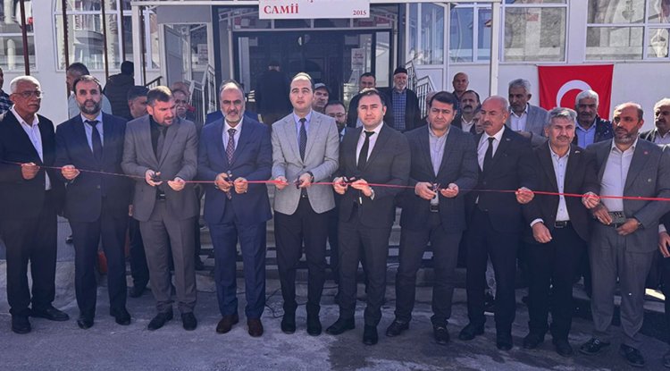 Yeni Yeşiltepe Camii dualarla açıldı