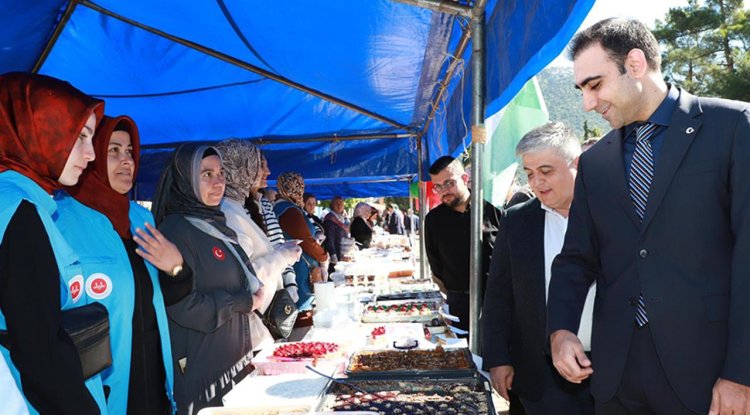 Akseki'den Filistin'e anlamlı destek