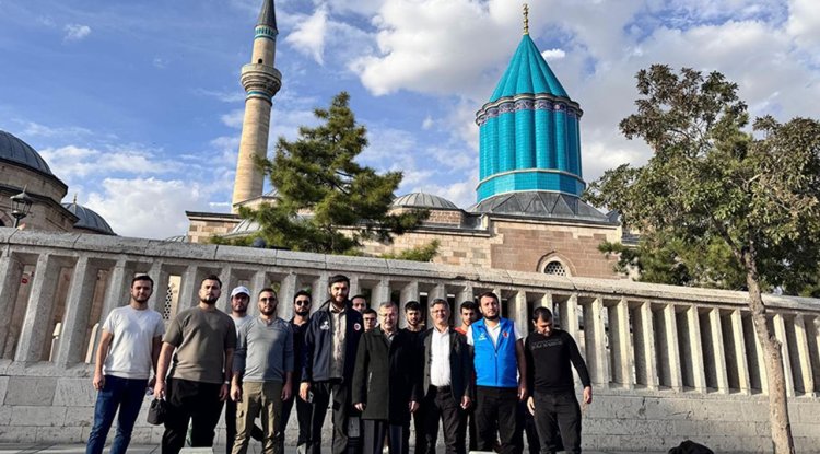 Gençler, Konya Kültür ve Medeniyet Gezisi'nde tarihle buluştu