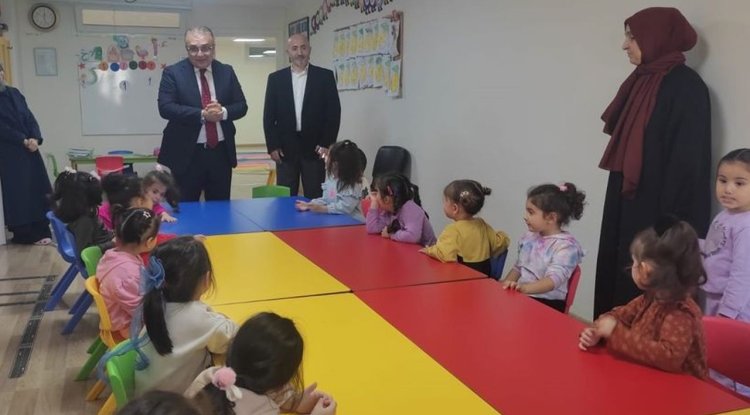 Kaymakam'dan Kur'an kursuna ziyaret