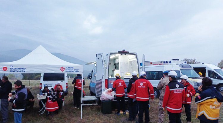 TDV Kastamonu Şubesi, bölgesel deprem tatbikatına katıldı