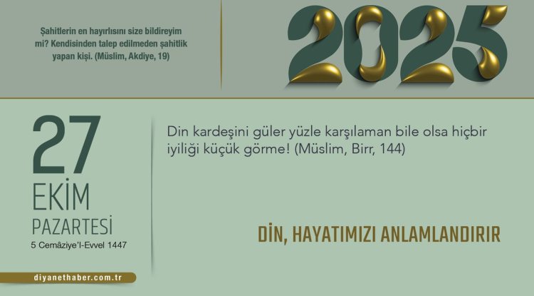 Din, Hayatımızı Anlamlandırır