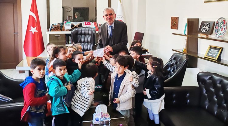 Hacı İhramcızade Kur’an Kursundan Filistin'e destek