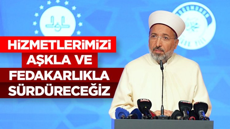 Başkan Arpaguş: Hizmetlerimizi aşkla ve fedakarlıkla sürdüreceğiz