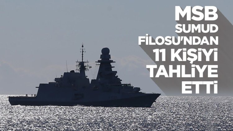 MSB, Sumud Filosu'ndan 11 kişiyi tahliye etti