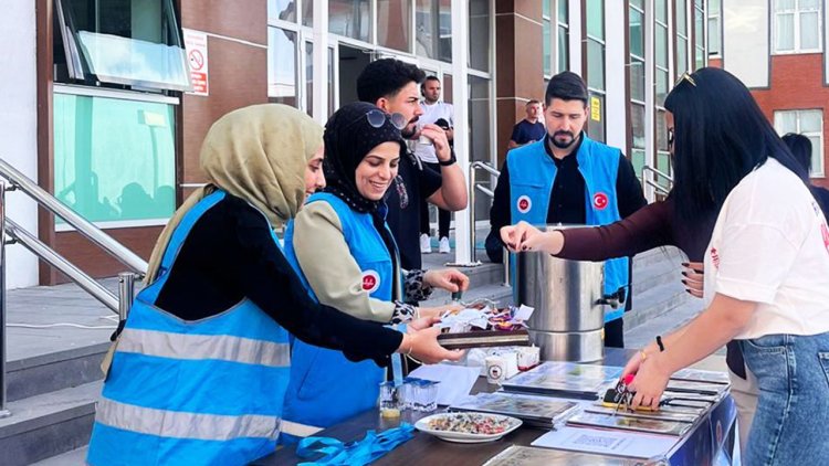 Iğdır'da öğrencilere manevi karşılama