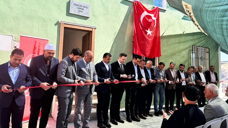 Örencik Köyü Camii açıldı