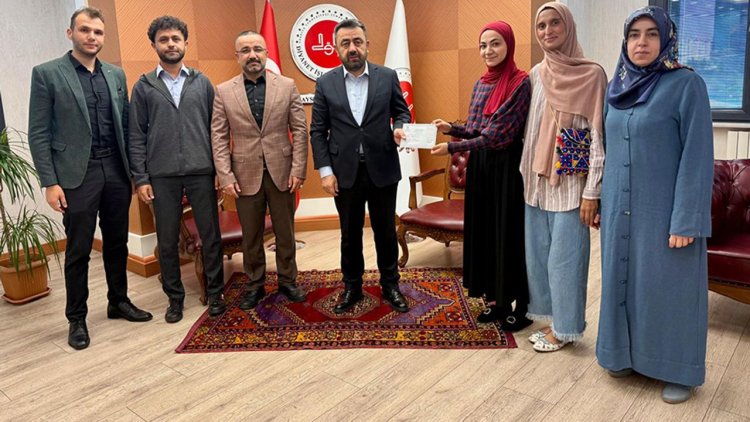 TDV uluslararası öğrencilerinden Gazze'ye yardım