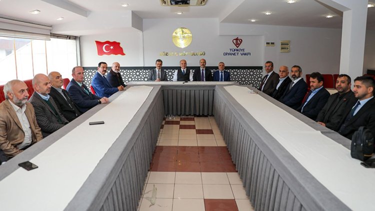 Başkan Özlü'den din görevlilerine ziyaret