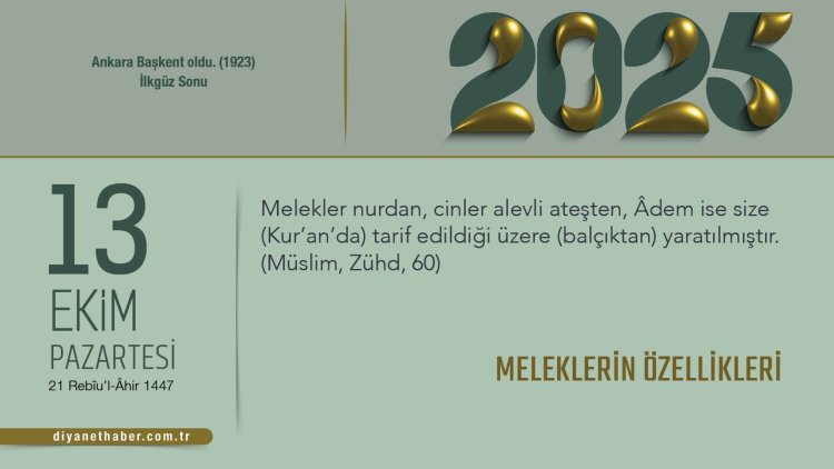 Meleklerin Özellikleri