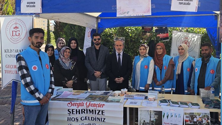 Kilis 7 Aralık Üniversitesi'nde tanıtım standı açıldı