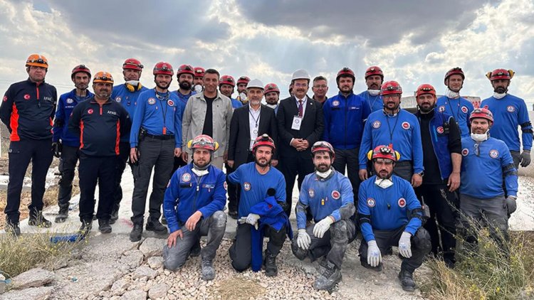 TDV Eskişehir Arama Kurtarma Ekibi akredite oldu