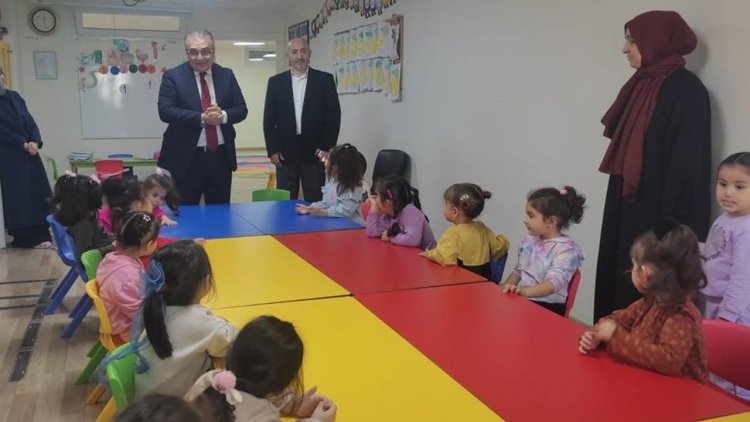 Kaymakam'dan Kur'an kursuna ziyaret