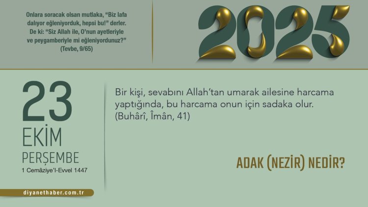 Adak (Nezir) Nedir?