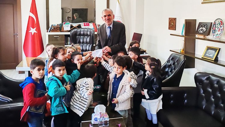 Hacı İhramcızade Kur’an Kursundan Filistin'e destek