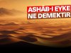 Ashâb-ı Eyke ne demektir?