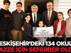Eskişehir'deki 134 okul Gazze için seferber oldu