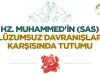 Hz. Muhammed'in (sas) Lüzumsuz Davranışlar Karşısında Tutumu