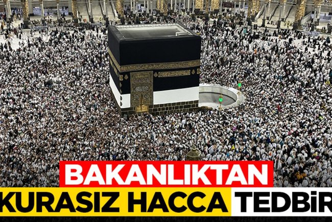Bakanlıktan 'kurasız hacca' tedbir