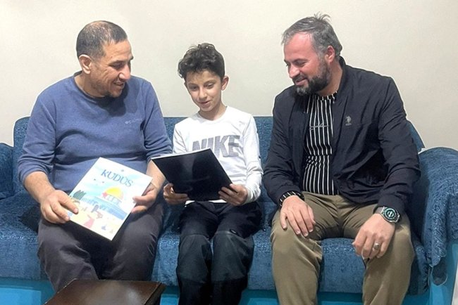 Din görevlilerinden ailelere ziyaret