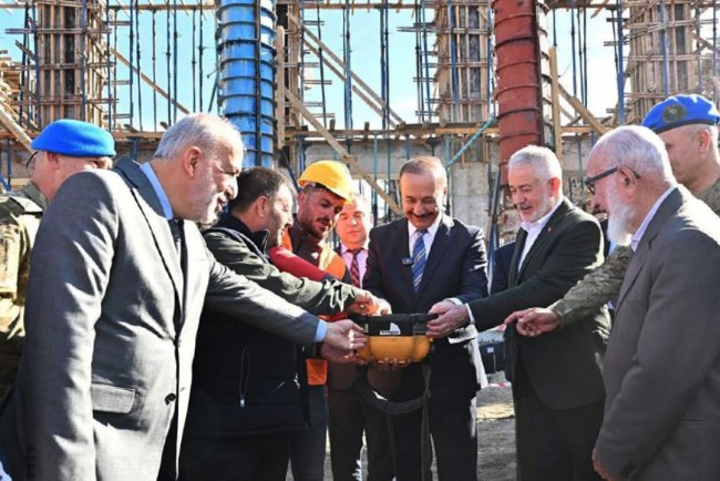 Isparta'da Kışla Camii'nin temeli atıldı