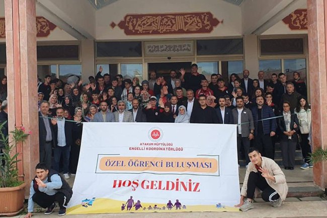 Atakum'da özel öğrenciler buluştu