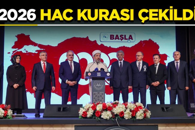 2026 hac kurası çekildi
