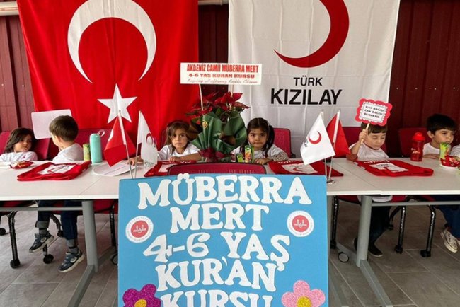 Anamurlu miniklerden Kızılay farkındalığı