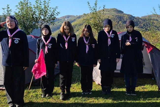 Samsun'da Diyanet izci gençlik Hz. Peygamber izinde