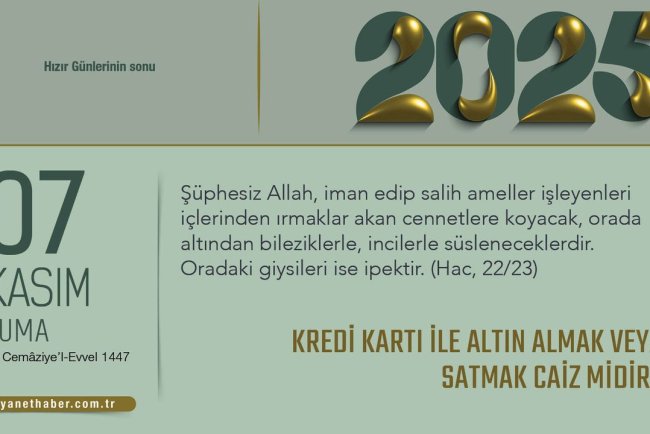 Kredi Kartı İle Altın Almak Veya Satmak Caiz Midir?