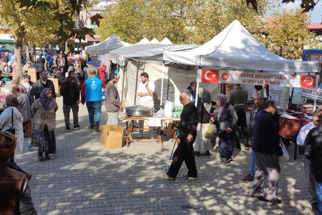 Acıpayam'dan Gazze'ye destek