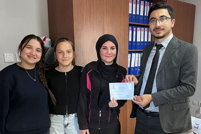 Datça Anadolu İmam Hatip Lisesinden Filistin’e destek