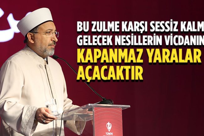 Arpaguş: Bu zulme karşı sessiz kalmak, gelecek nesillerin vicdanında kapanmaz yaralar açacaktır