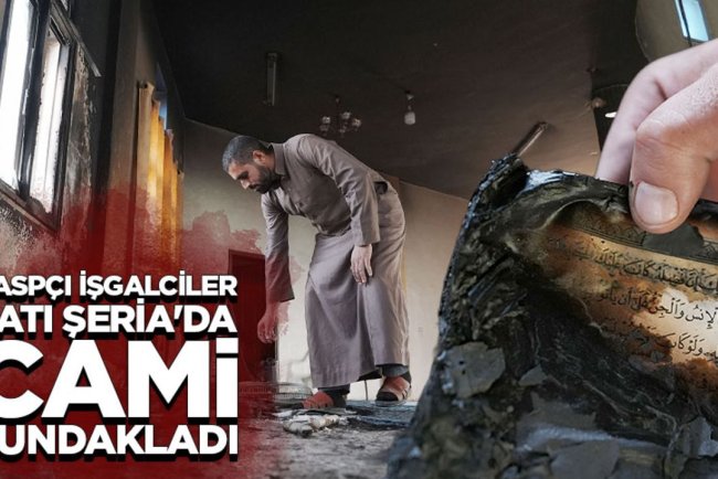 Gaspçı İşgalciler, Batı Şeria'da bir camiyi kundakladı