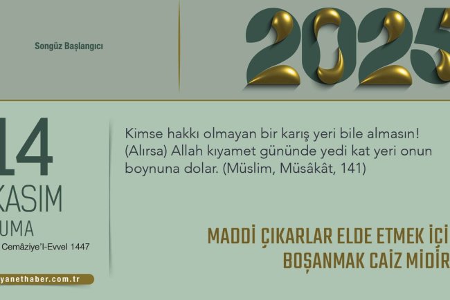 Maddi Çıkarlar Elde Etmek İçin Boşanmak Caiz Midir?