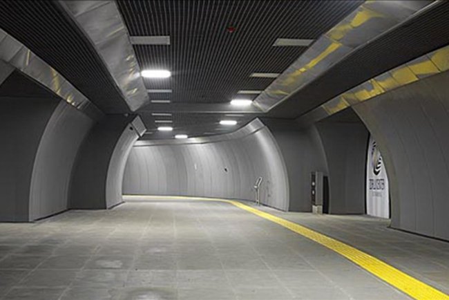 Metro tünellerine olağanüstü durumlarda yaklaşık 1,4 milyon kişi sığınabilecek