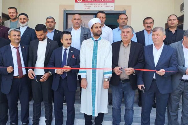 Nurdağı'nda Hidayet – Şükran Yedipınar Camii açıldı