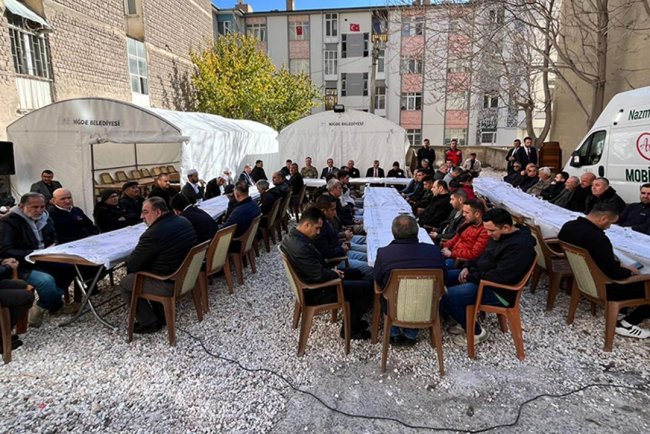 Niğde'de şehit Özkan için Mevlid okundu