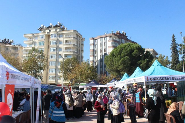 Onikişubat "Filistin İçin El Ele"