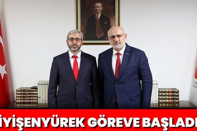 Mushafları İnceleme ve Kıraat Kurulu Başkanı Osman İyişenyürek göreve başladı
