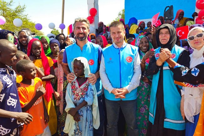 Antalya'dan Çad'a iyilik köprüsü