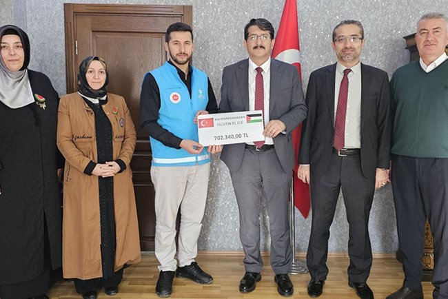 Kahramankazan'dan Gazze'ye büyük destek