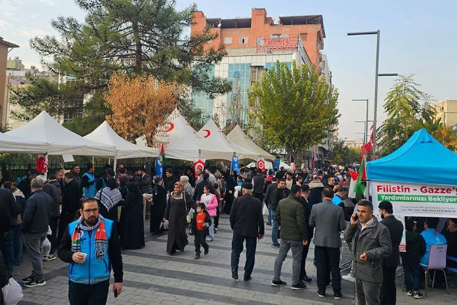 Siirt, Gazze için seferber oldu