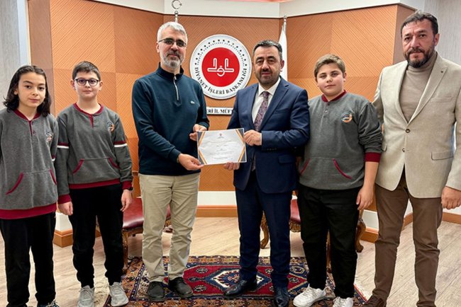 Hafızlık öğrencilerinden Gazze'ye destek